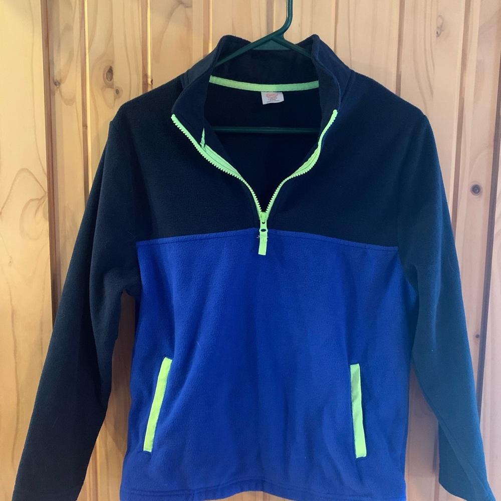 Boys 3/4 zip fleece